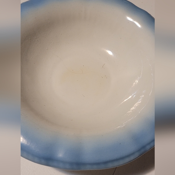 💜2 for $10💜 Bundle and save Blue Floral Ceramic Pitcher and Bowl Set - Picture 3 of 8